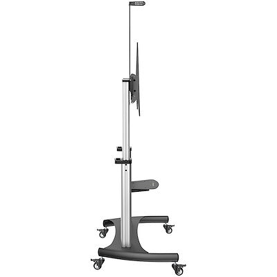 Soporte Movil Para Tv - Carro Universal De Alta Resistencia Para Tv De 60-100 - Stand Con Ruedas Y Altura Ajustable - Startech.com Mod. Stndmtv100