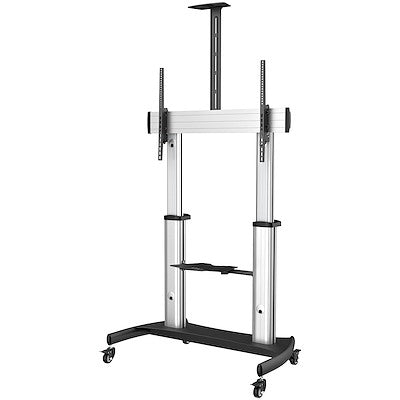 Soporte Movil Para Tv - Carro Universal De Alta Resistencia Para Tv De 60-100 - Stand Con Ruedas Y Altura Ajustable - Startech.com Mod. Stndmtv100