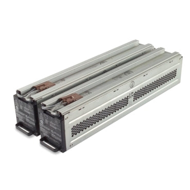 Cartucho De Baterias De Recambio 140 De Apc Para Modelos Surta3000xl, Srt5kxlt, Srt6kxlt, Srt8kxlt, Srt10kxlt, Surt15krmxlt, Surt20krmxlt Lo Conforman Las 2 Baterias Que Se Visualizan En La Imagen
