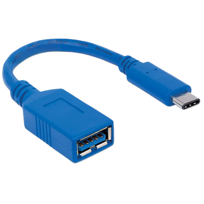 Cable Usb,manhattan,353540,-c V3.1, C-ah 15cm,macho-hembra