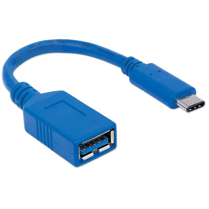 Cable Usb,manhattan,353540,-c V3.1, C-ah 15cm,macho-hembra