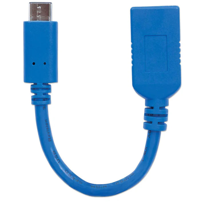 Cable Usb,manhattan,353540,-c V3.1, C-ah 15cm,macho-hembra