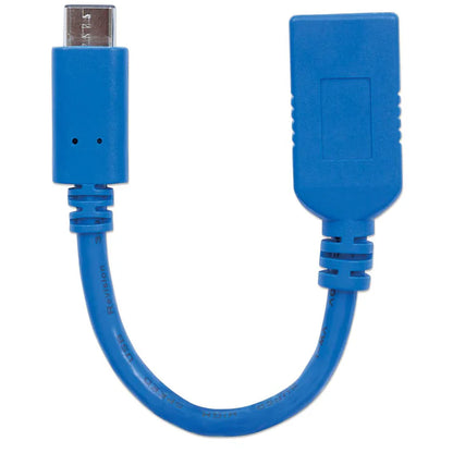 Cable Usb,manhattan,353540,-c V3.1, C-ah 15cm,macho-hembra