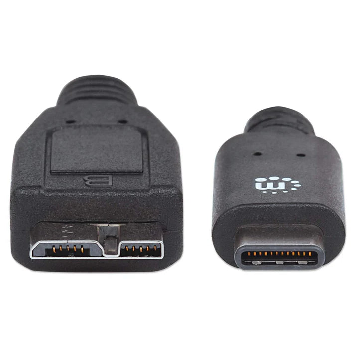 Cable Usb,manhattan,353397,-c V3.1, C-micro B 1.0m Negro