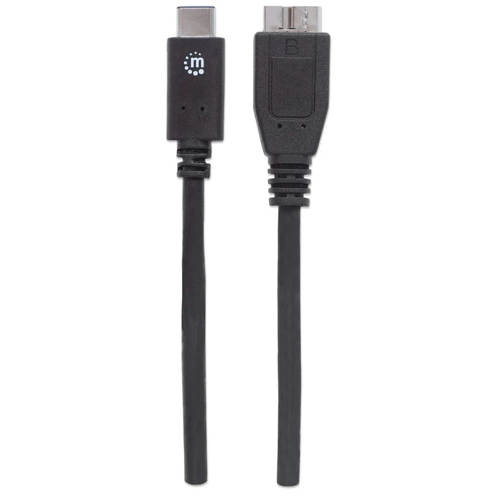 Cable Usb,manhattan,353397,-c V3.1, C-micro B 1.0m Negro