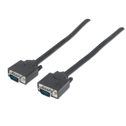 Cable Svga, Manhattan,311731, Monitor 8mm Hd15m-m  1.8m