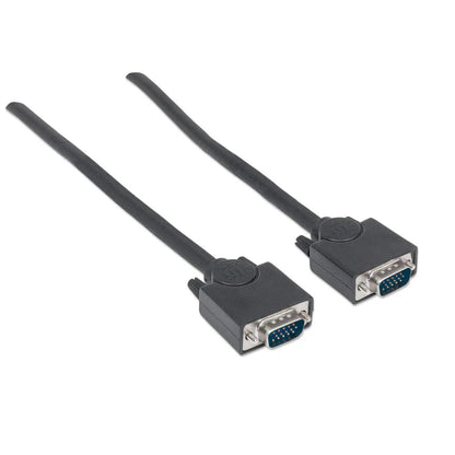 Cable Svga, Manhattan,311731, Monitor 8mm Hd15m-m  1.8m