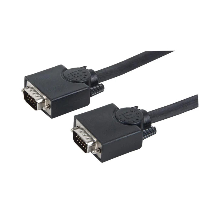 Cable Svga,manhattan,372978, Monitor 8mm Hd15m-m  7.5m