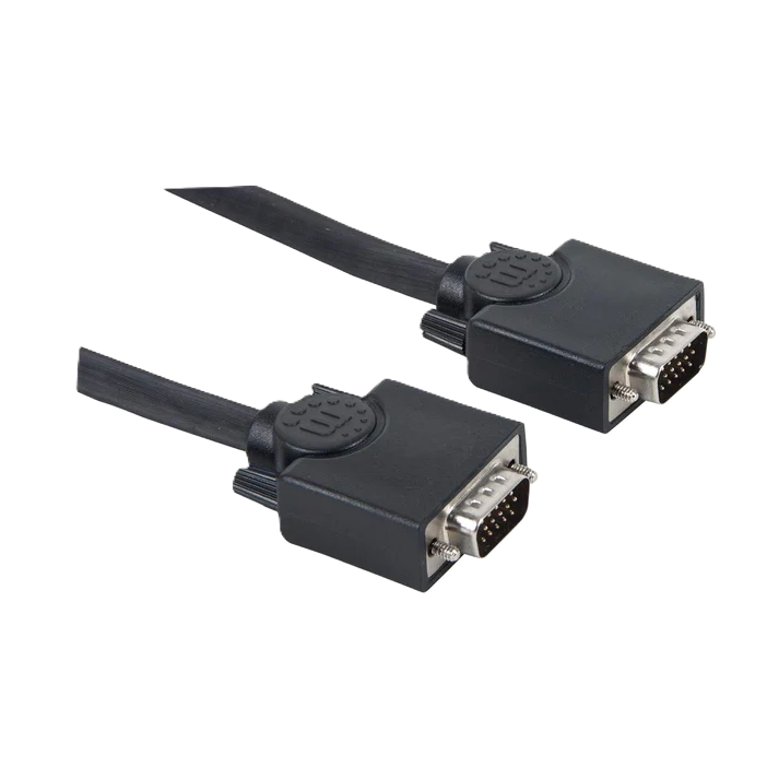 Cable Svga,manhattan,372978, Monitor 8mm Hd15m-m  7.5m