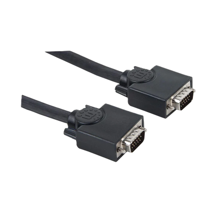 Cable Svga,manhattan,372978, Monitor 8mm Hd15m-m  7.5m