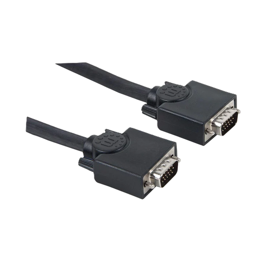 Cable Svga,manhattan,372978, Monitor 8mm Hd15m-m  7.5m