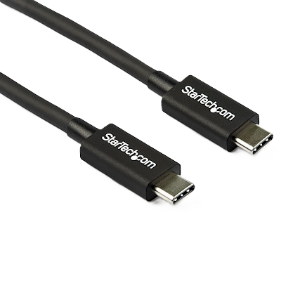 Cable Thunderbolt 3 De 0.8m - 40gbps - Certificado - Activo - Compatible Usb-c - Entrega De Potencia Pd 100w - Dual 4k - Startech.com Mod. Tblt34mm80cm