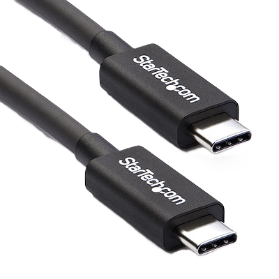 Cable Thunderbolt De 2m - Thunderbolt 3 Usb-c 20gbps - Compatible Con Thunderbolt, Displayport Y Usb - 4k A 60hz - Hasta 100w - Startech.com Mod. Tblt3mm2m