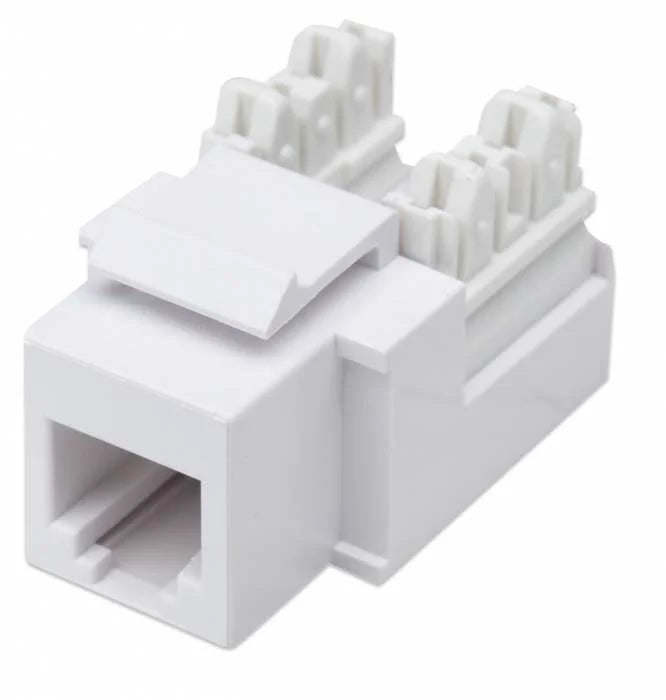 Jack,intellinet,210843, Rj11/rj12 De Impacto Blanco