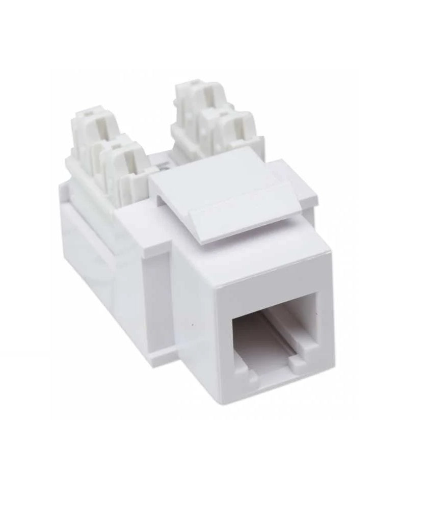 Jack,intellinet,210843, Rj11/rj12 De Impacto Blanco