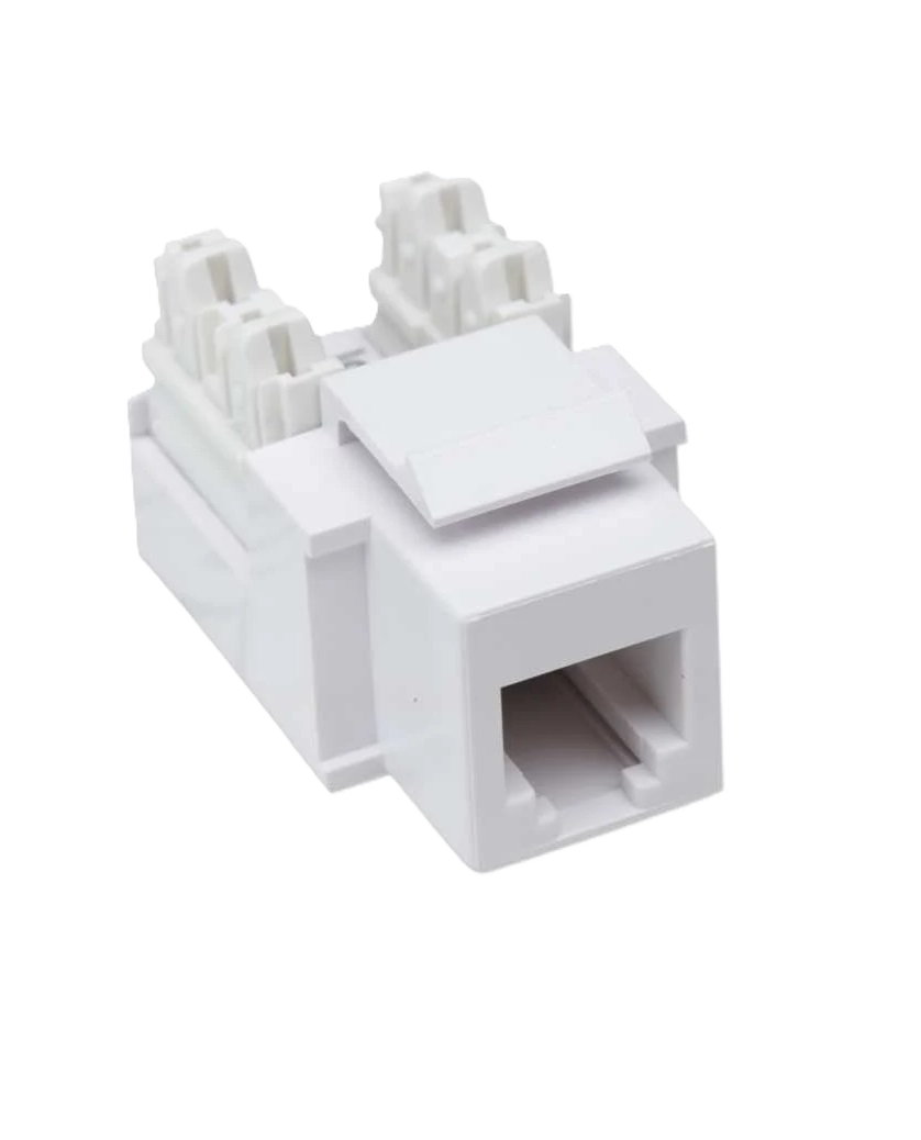 Jack,intellinet,210843, Rj11/rj12 De Impacto Blanco