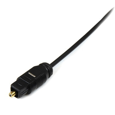 Cable 4.5m Toslink De Audio Digital Optico Spdif Delgado - Negro - Startech.com Mod. Thintos15