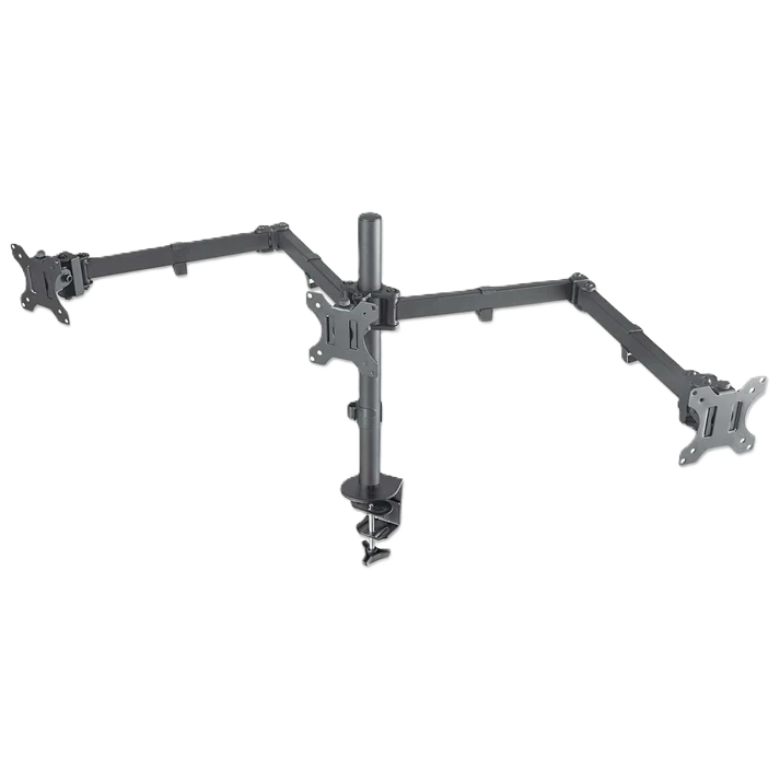 Soporte Monitor,manhattan,461658, P/3 Monitor 13 A 27, Escritorio