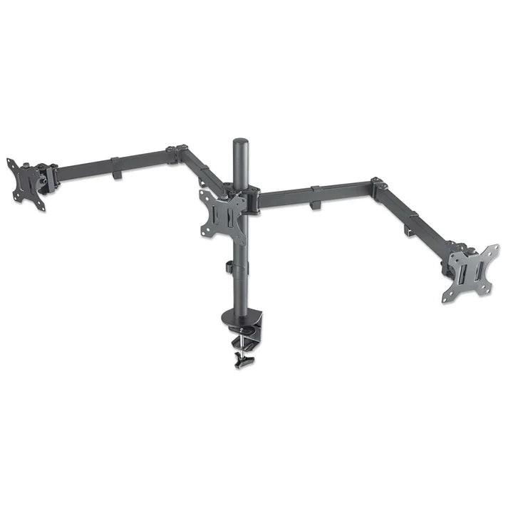 Soporte Monitor,manhattan,461658, P/3 Monitor 13 A 27, Escritorio