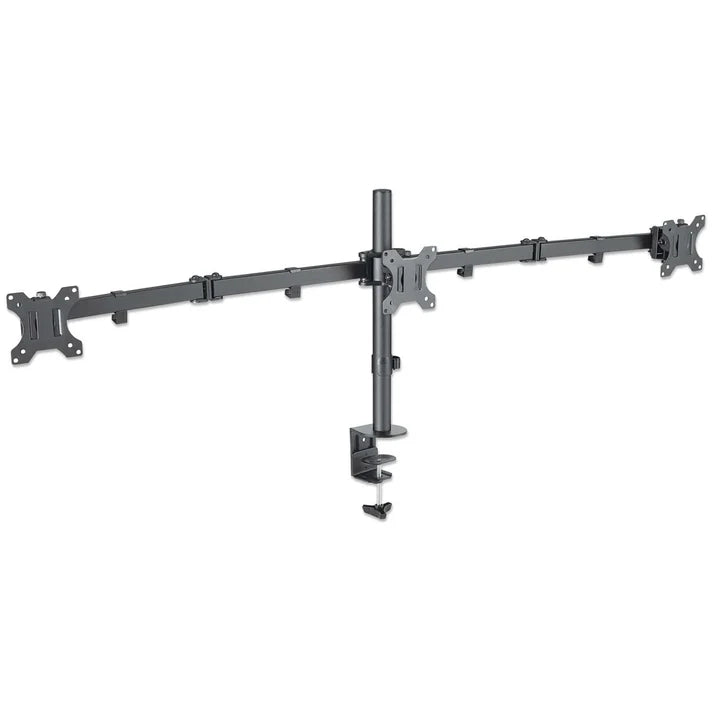 Soporte Monitor,manhattan,461658, P/3 Monitor 13 A 27, Escritorio