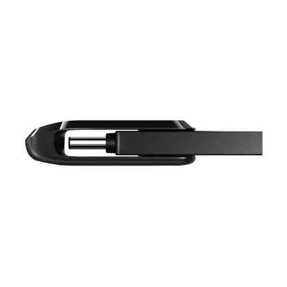 Memoria Sandisk Ultra Dual Drive Go Usb 256gb Tipo-c / Usb 3.1 Velocidad De Lectura 150mb/s Color Negro Sdddc3-256g-g46