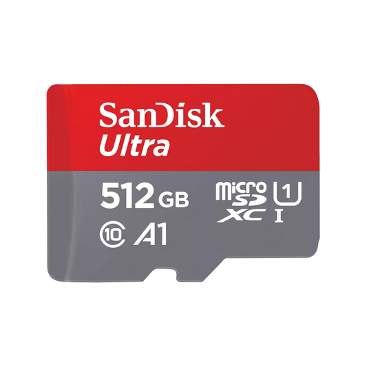 Memoria Sandisk Micro Sdxc 512gb Ultra 150mb/s Clase 10 C/adaptador Sdsquac-512g-gn6ma