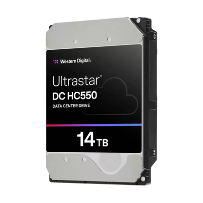 Disco Duro Enterprise 14 Tb / Wester Digital (wd) / Serie Ultrastar / Recomendado Para Data Center Y Nvrs De Alta Capacidad / Alto Performace