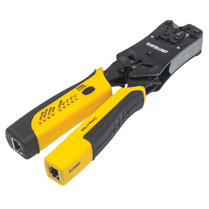 Pinza,intellinet,780124, P/crimpear Rj11/rj45 C/probador