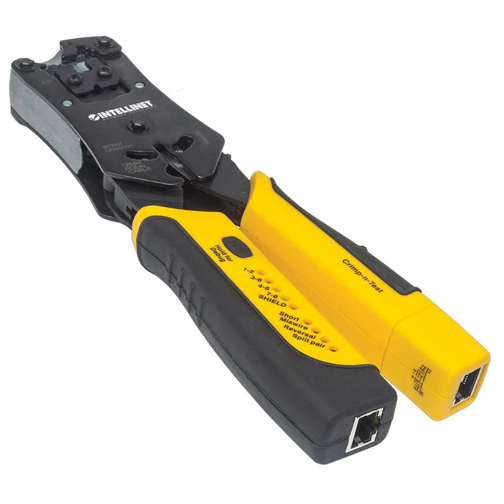 Pinza,intellinet,780124, P/crimpear Rj11/rj45 C/probador