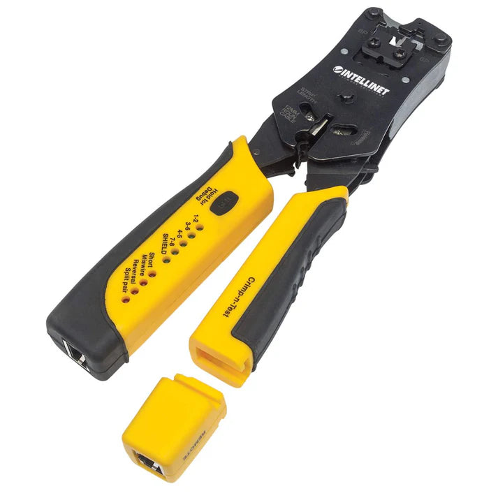 Pinza,intellinet,780124, P/crimpear Rj11/rj45 C/probador