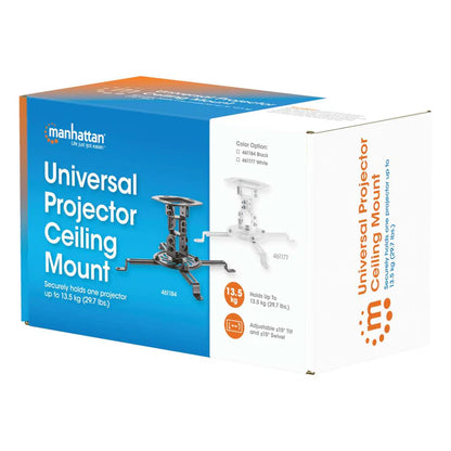 Soporte Proyector,manhattan,461184, P/techo  Basico 13.5kg, Negro