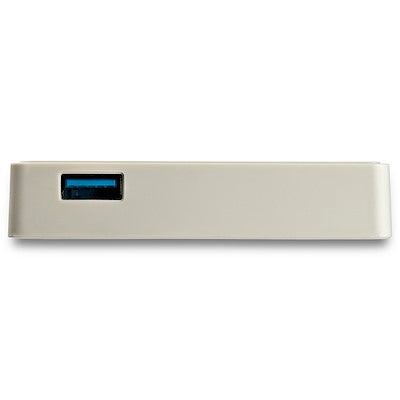 Adaptador De Red Ethernet Usb-c  Con Puerto Usb A - Adaptador De Red Nic Ethernet Rj45 Usb Tipo C Usb 3.0/usb 3.1 Blanco - Startech.com Mod. Us1gc301auw
