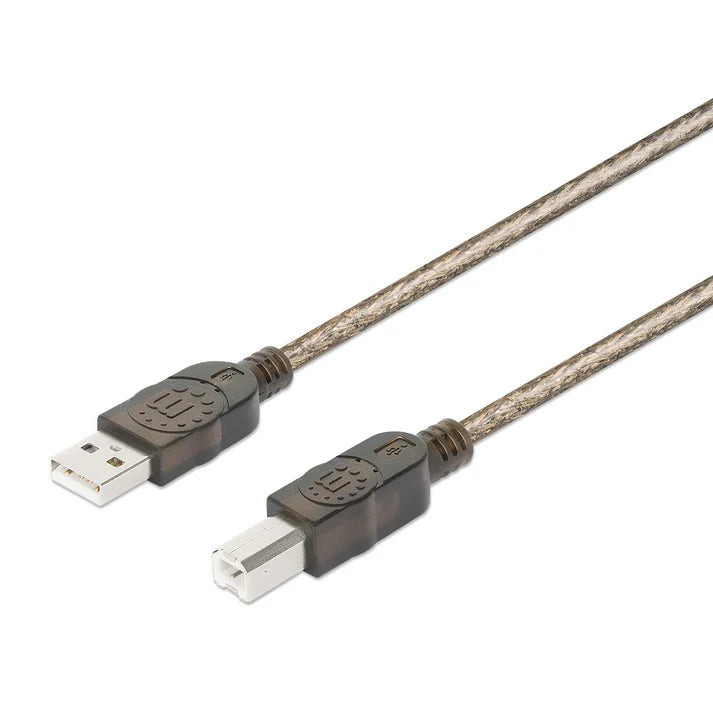 Cable Usb,manhattan,510424, V2.0 A-b 11.0m Activo