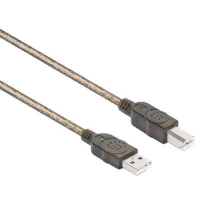 Cable Usb,manhattan,510424, V2.0 A-b 11.0m Activo