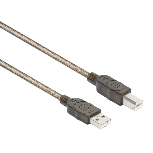 Cable Usb,manhattan,510424, V2.0 A-b 11.0m Activo