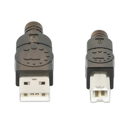Cable Usb,manhattan,510424, V2.0 A-b 11.0m Activo