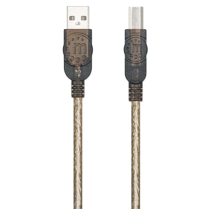 Cable Usb,manhattan,510424, V2.0 A-b 11.0m Activo