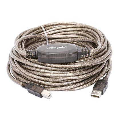 Cable Usb,manhattan,510424, V2.0 A-b 11.0m Activo