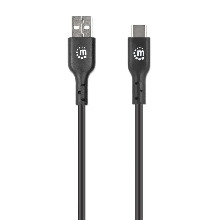 Cable Usb,manhattan,353298,-c V2.0, C-a 1.0m Negro 480mbps