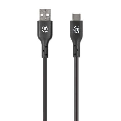 Cable Usb,manhattan,353298,-c V2.0, C-a 1.0m Negro 480mbps