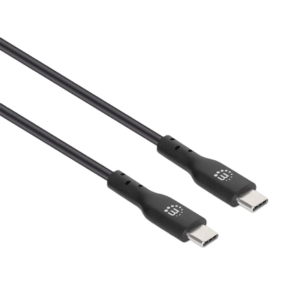 Cable Usb,manhattan,354875,-c V2.0, C-c 2m Negro  60w, 480mb