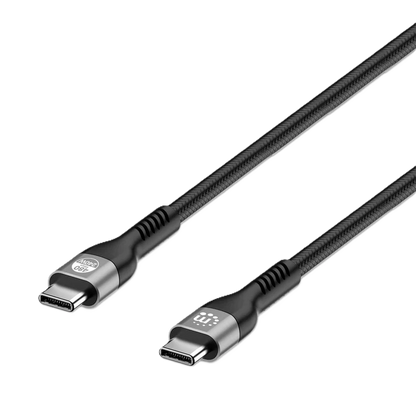 Cable Usb-c,manhattan,356367, 2 M , Usb2.0 240 W / Pd 3.1, Tipo-c Epr (extended Power Range)