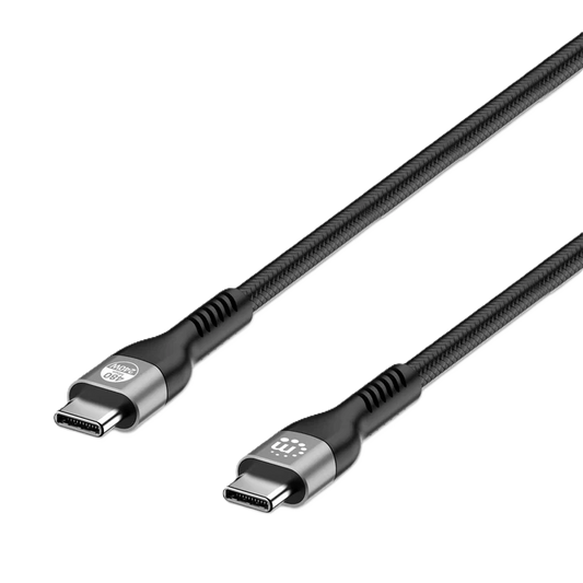 Cable Usb-c , Manhattan,356374, V4 Thunderbolt4, C-c 1.0m 8k 240w Negro