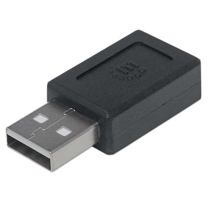 Adaptador,manhattan,354653, Usb-c V2.0, Am-ch Negro