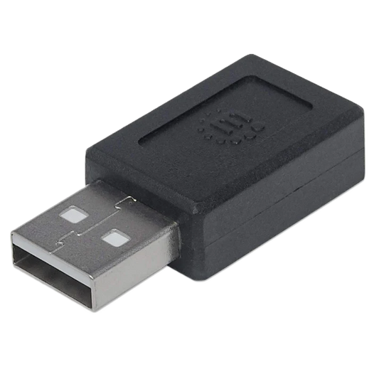 Adaptador,manhattan,354653, Usb-c V2.0, Am-ch Negro