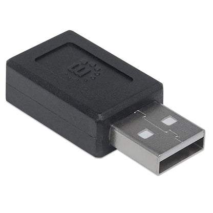 Adaptador,manhattan,354653, Usb-c V2.0, Am-ch Negro