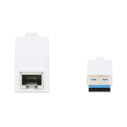 Adaptador,manhattan,506847, Usb V3.0 A Red Gb Mh
