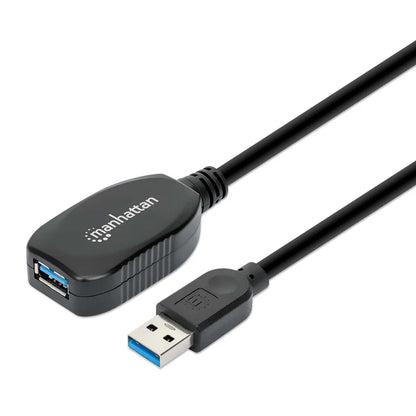 Cable Usb,manhattan,150712, V3.0 Ext. Activa  5m Negro
