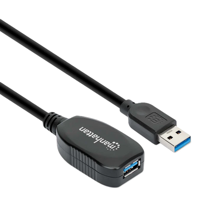Cable Usb,manhattan,150712, V3.0 Ext. Activa  5m Negro