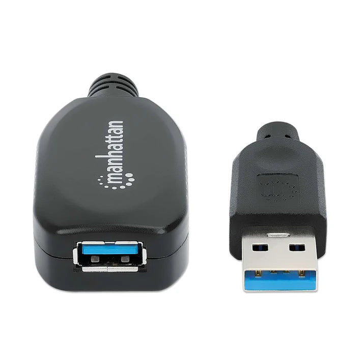 Cable Usb,manhattan,150712, V3.0 Ext. Activa  5m Negro